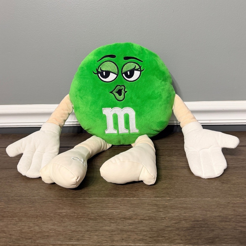 M&M's World Ms Green Character‎ Plush